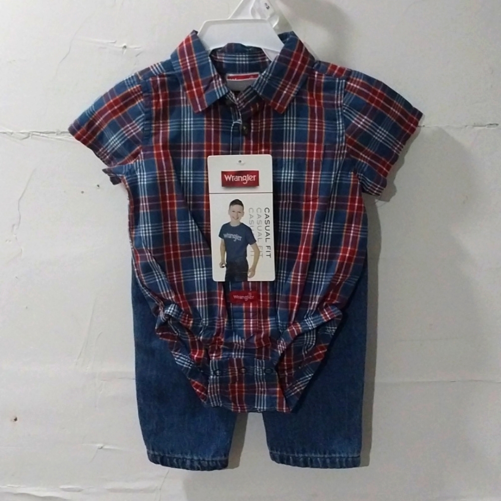 NWT WRANGLER INFANT OUTFIT